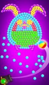 Easter Bunny Bubble Shooter 2018游戲截圖5