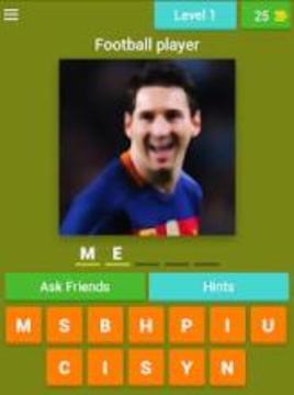 Guess Footballer Quiz游戲截圖1