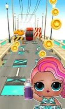 Subway Lol Surprise Dolls Run Adventure游戲截圖1