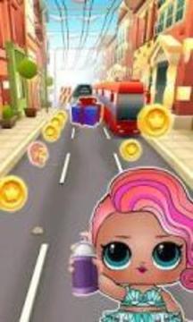 Subway Lol Surprise Dolls Run Adventure游戲截圖3
