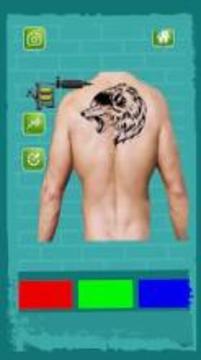 Tattoo Stencil: Tattoo Designs ~ Free Tattoo Games游戲截圖1
