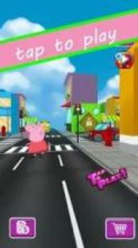 Subway peppa adventure Run pig游戲截圖3