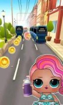 Subway Lol Surprise Dolls Run Adventure游戲截圖2