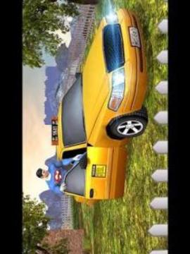 Superhero Taxi Driving : fast racing challenges 3D游戲截圖4