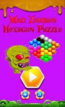 Mad Zombies Hexagon Puzzle游戲截圖4