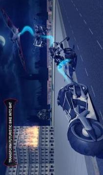 Robot Transforming Flying Bat Attack Robot Games游戲截圖3
