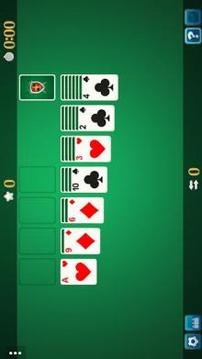 Solitaire Klondike Free - A Patience Card Game游戲截圖2