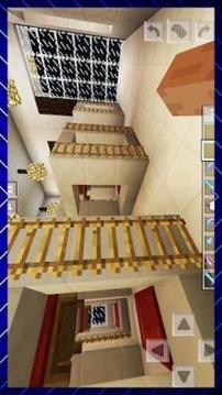 New Luxurious High School. Map for MCPE游戲截圖1
