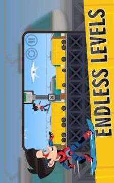Subway Ejen Super Ali Surfer Adventure游戲截圖4