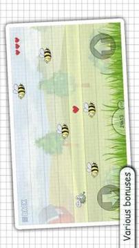 Doodle Fly - Bee Attack游戲截圖4