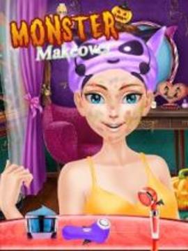 Monster Princess Makeover Retro Fashion游戲截圖1