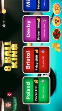 8 Ball King Pool Master Online游戲截圖2
