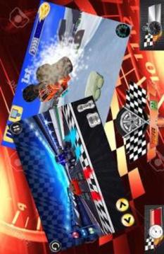 New Pj Feat Blaze Masks monster machine Racing Car游戲截圖2