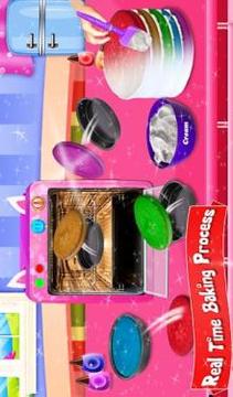 Glittery & Sparkly Rainbow Unicorn Cake Maker!游戲截圖3
