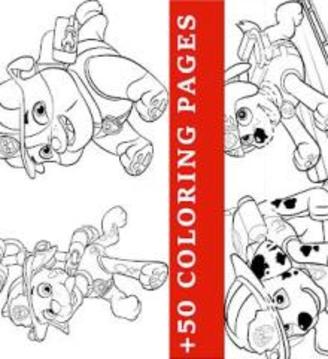 How to color Paw Patrol coloring book For Adult游戲截圖3