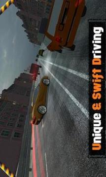 City Traffic Highway Muscle Car – Crazy Drifting游戲截圖1