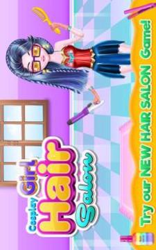 Cosplay Girl Hair Salon游戲截圖1