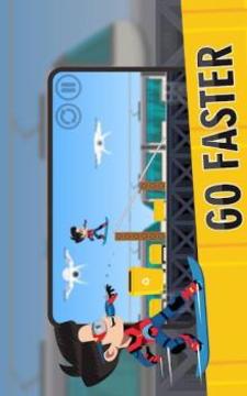 Subway Ejen Super Ali Surfer Adventure游戲截圖2