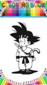 Coloring Goku dragon balls app by fans游戲截圖3