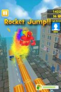 Spiderman Game Infinity Run游戲截圖2