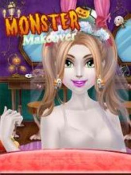 Monster Princess Makeover Retro Fashion游戲截圖2