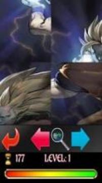 Dragon Puzzle Super Goku .游戲截圖3
