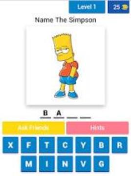 Guess The Simpsons Quiz游戲截圖5