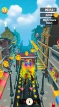 Amazing Spider Subway surf 3D Dash游戲截圖4