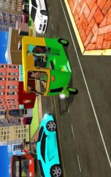 Tuk Tuk Driving Simulator - City Rickshaw Driver游戏截图1