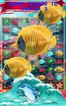 Sea Crush : Free Underwater Blast Game游戲截圖2