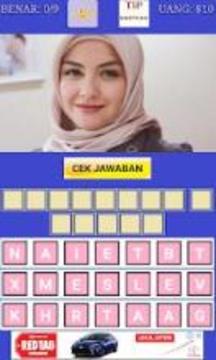 Tebak Nama Artis Indonesia游戲截圖3