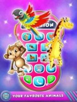 Baby Toy Phone Kids Learning Sound Animal游戲截圖3