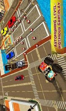 Monster Truck Speed Simulator – Driving Stunts游戲截圖3