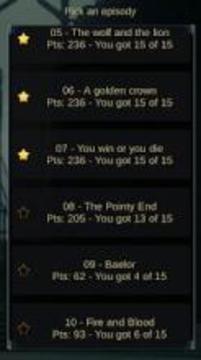 Quiz of Thrones - Game of Thrones游戲截圖4