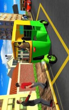 Tuk Tuk Driving Simulator - City Rickshaw Driver游戏截图4