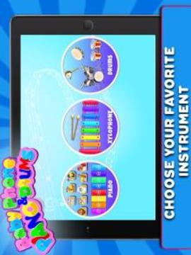 Baby Phone Piano & Drums游戲截圖3