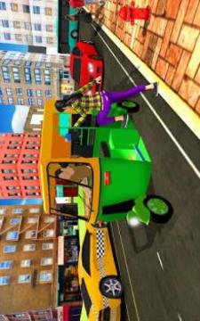 Tuk Tuk Driving Simulator - City Rickshaw Driver游戏截图2