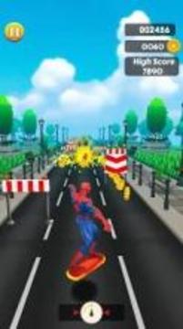 Amazing Spider Subway surf 3D Dash游戲截圖5