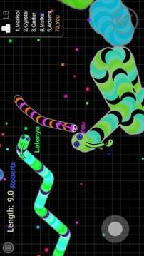 Worms.io : Slither Battle游戲截圖2