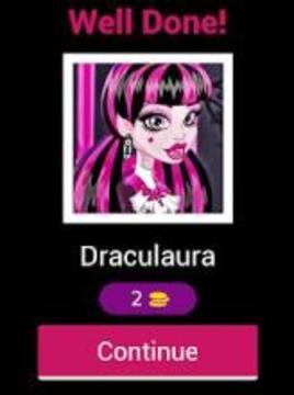 Monster High - Character Quiz游戲截圖4
