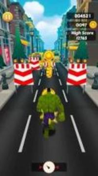 Amazing Spider Subway surf 3D Dash游戲截圖1