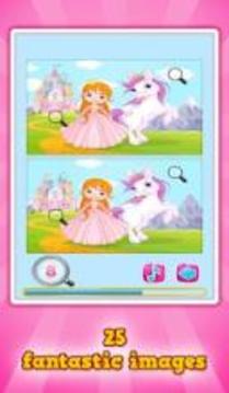 Princess & Pony : Find the Difference *Free Game游戲截圖3