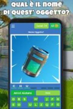 Quiz Fortnite ITALIANO游戲截圖3