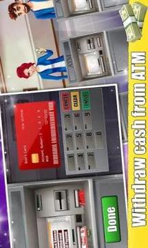 High School Girls Cash Register: Bank Cashier Game游戲截圖5