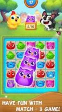 Pets Mania Match 3游戲截圖3