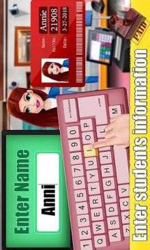 High School Girls Cash Register: Bank Cashier Game游戲截圖4