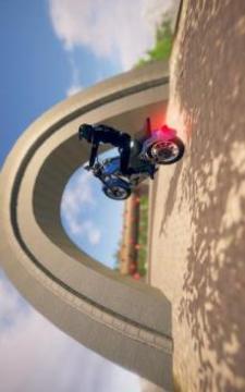 Mega Ramps Trails : Extreme Venom Motorbike Stunts游戲截圖2