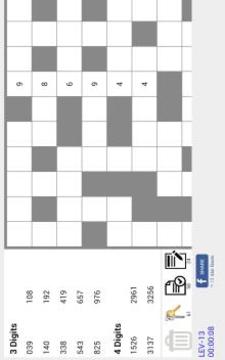Teka Teki Silang (TTS) Angka游戲截圖2