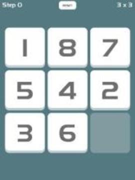 Number Sliding Game游戲截圖4
