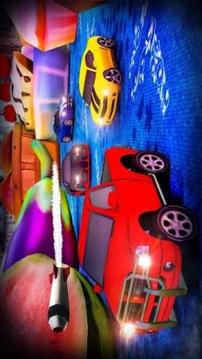 Table Top Car Crash Racing Stunts Drive游戲截圖3
